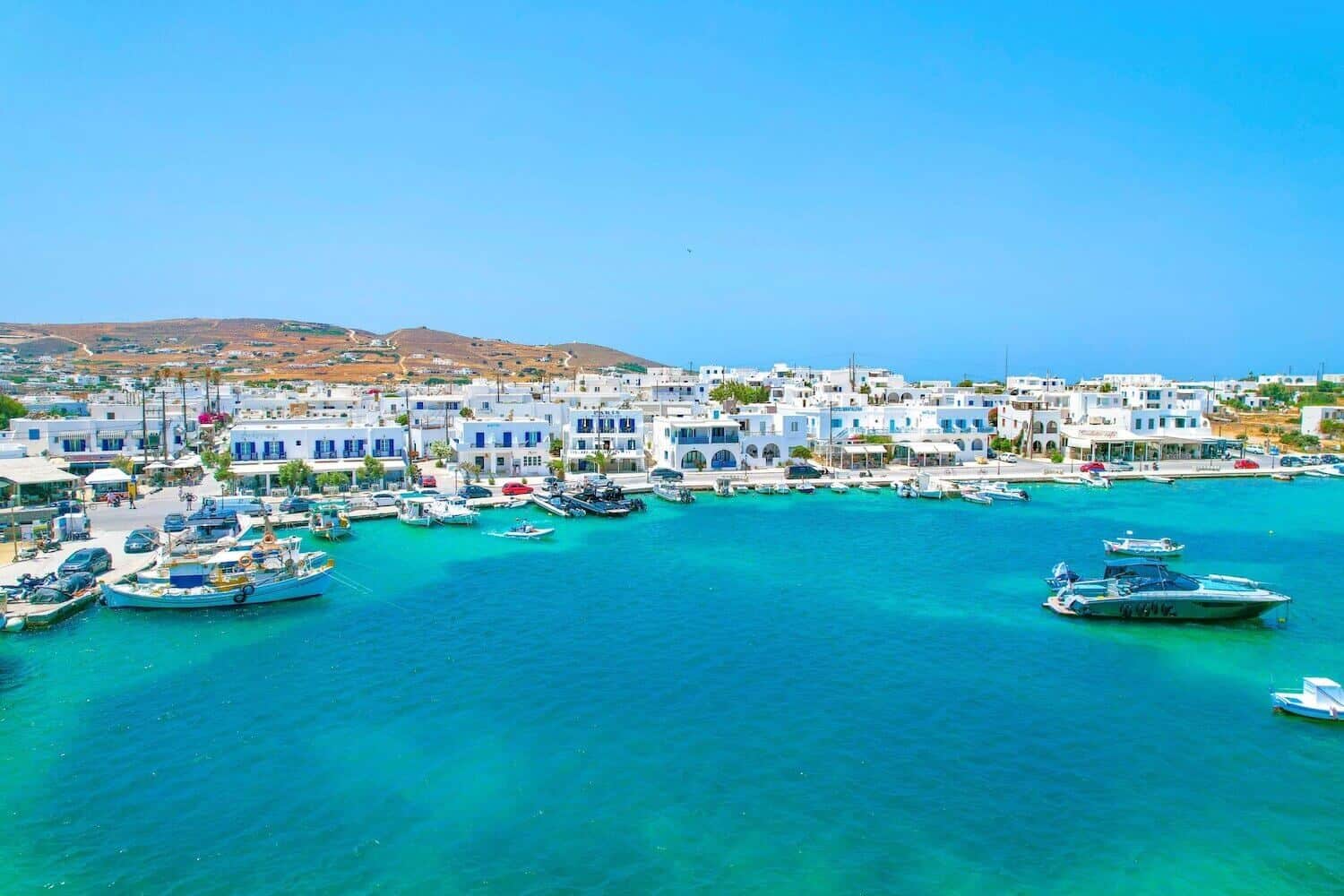 Küstenlandschaft auf der Insel Paros, Griechenland
