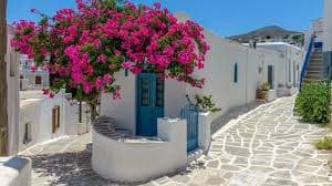 Küstenlandschaft auf der Insel Paros, Griechenland