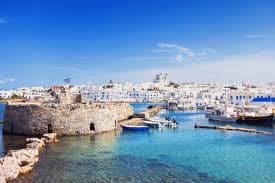 Küstenlandschaft auf der Insel Paros, Griechenland